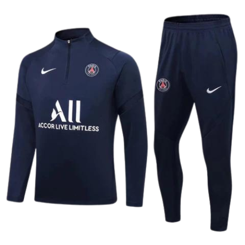 ZIP-UP BLUE JACKET KIT + TRACKSUIT PSG 2021/22