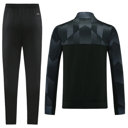 ZIP JACKET KIT + BLACK TRACKSUIT MANCHESTER UNITED 2021/22