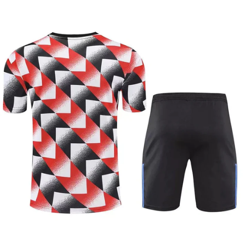 KIT SHIRT + SHORTS TRAINING RED MANCHESTER UNITED