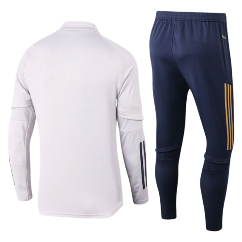 WHITE ZIP JACKET KIT + LEEDS UNITED TRACKSUIT 2021/22