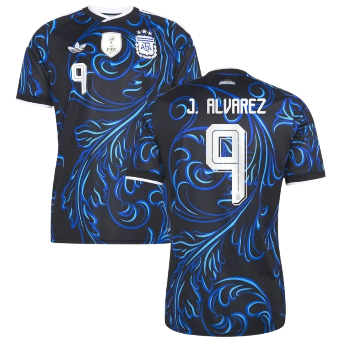 Argentina Away Shirt 2026/27 Personalisation Alvarez