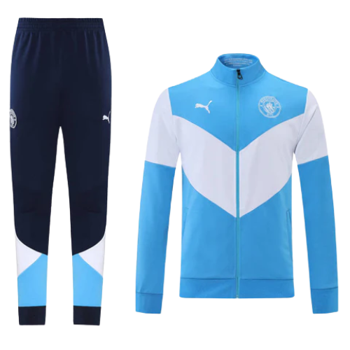 KIT BLUE JACKET + TRACKSUIT MANCHESTER CITY 2021/22