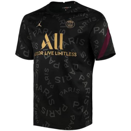 PSG BLACK GOLD SHIRT 2021/22