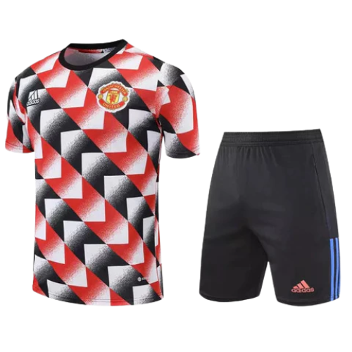 KIT SHIRT + SHORTS TRAINING RED MANCHESTER UNITED