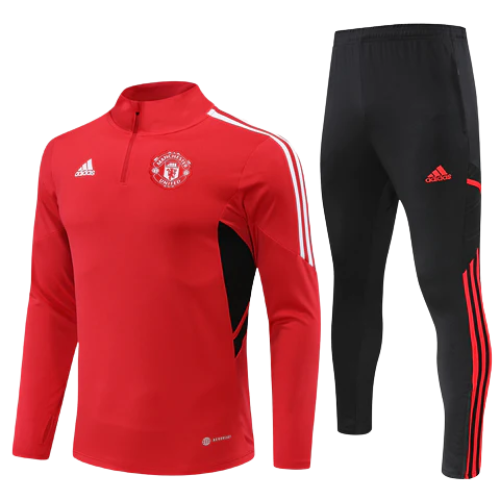 RED JACKET KIT + MANCHESTER UNITED TRACKSUIT 2022/23