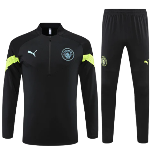 KIT BLACK JACKET + TRACKSUIT MANCHESTER CITY 2022/23