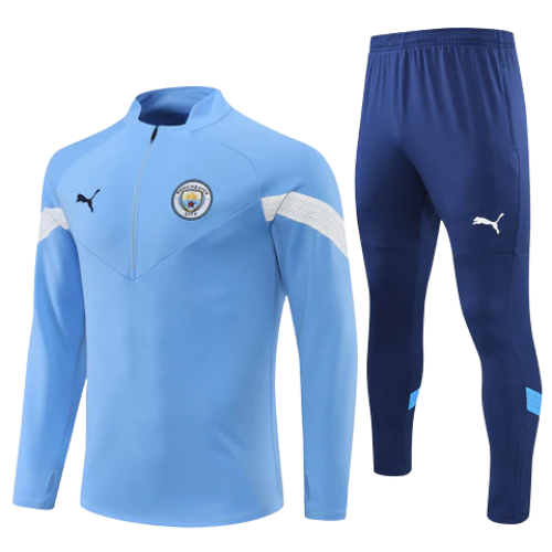 KIT BLUE JACKET + TRACKSUIT MANCHESTER CITY 2022/23