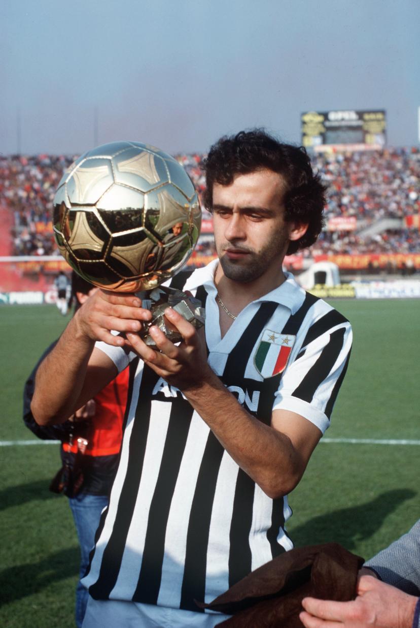 JUVENTUS CLASSIC AWAY SHIRT 1984/85 + PLATINI 10