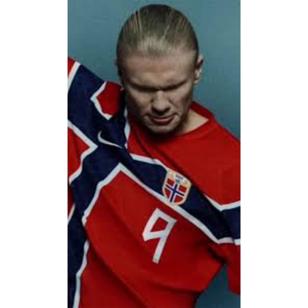 NORWAY HOME SHIRT 2026/27 HAALAND CUSTOMISATION