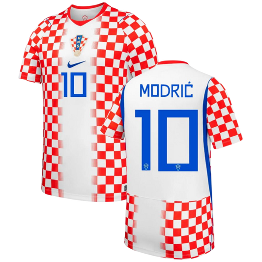 Croatia Home Shirt 2026/27 – Modric Customisation