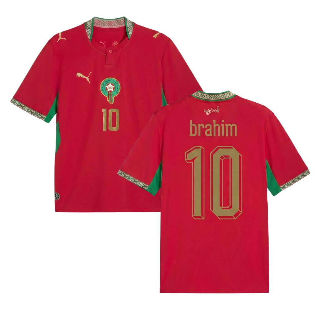 Morocco Away Shirt 2026/27 Brahim Customisation