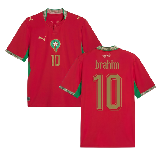 Morocco Away Shirt 2026/27 Brahim Customisation