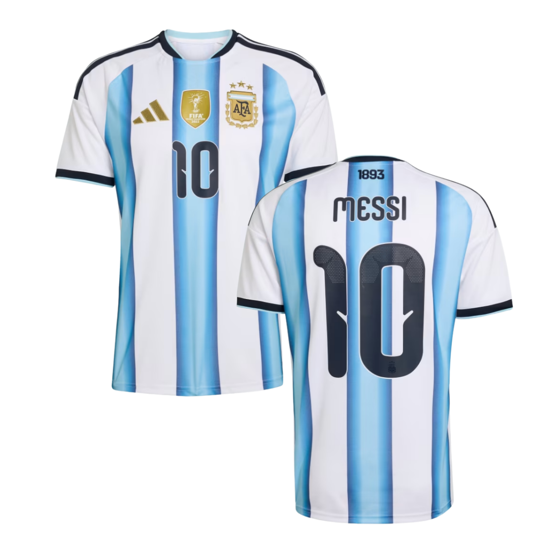 Argentina Home Shirt 2026/27 Messi Customisation