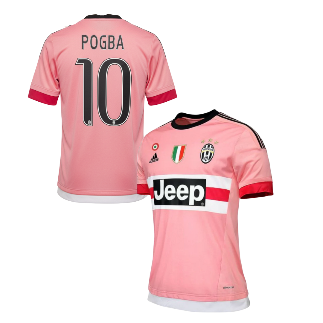 JUVENTUS HISTORIC HOME SHIRT 2015/16 + POGBA 10