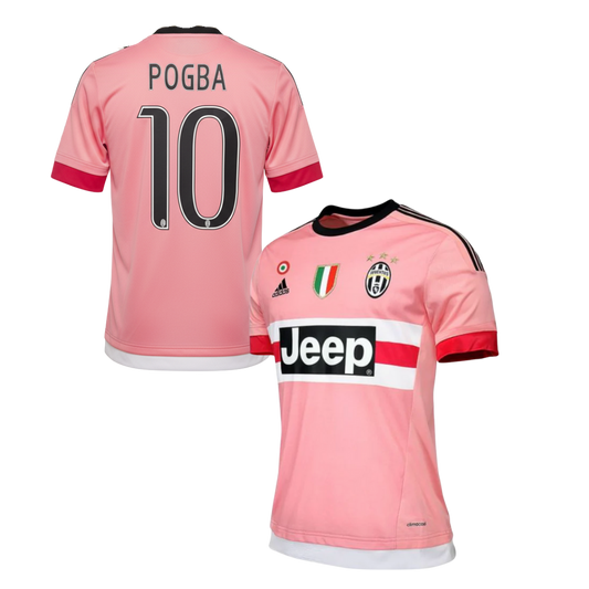 JUVENTUS HISTORIC HOME SHIRT 2015/16 + POGBA 10