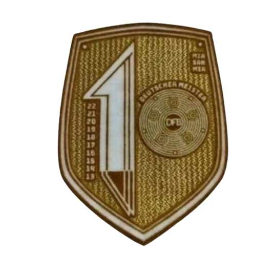 10-Time Bundesliga Champions Badge – Bayern Monaco
