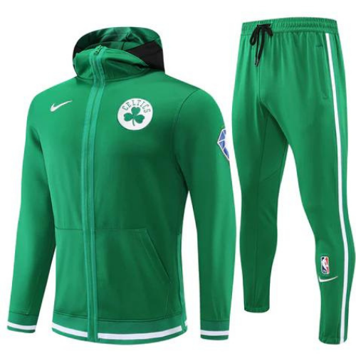 ZIP HOODIE KIT NBA GREEN CELTICS 2021/22