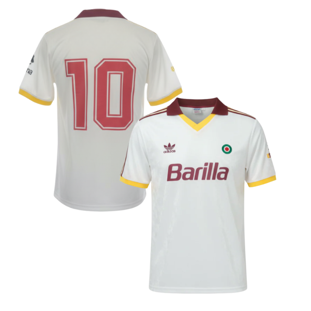 ROMA 1991/1992 Away [GIANNINI] + Personalised Number