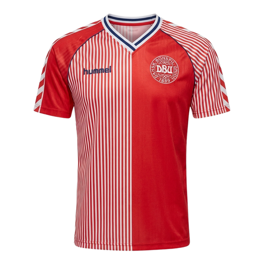 Home Shirt Hummel Denmark 1986 Retro