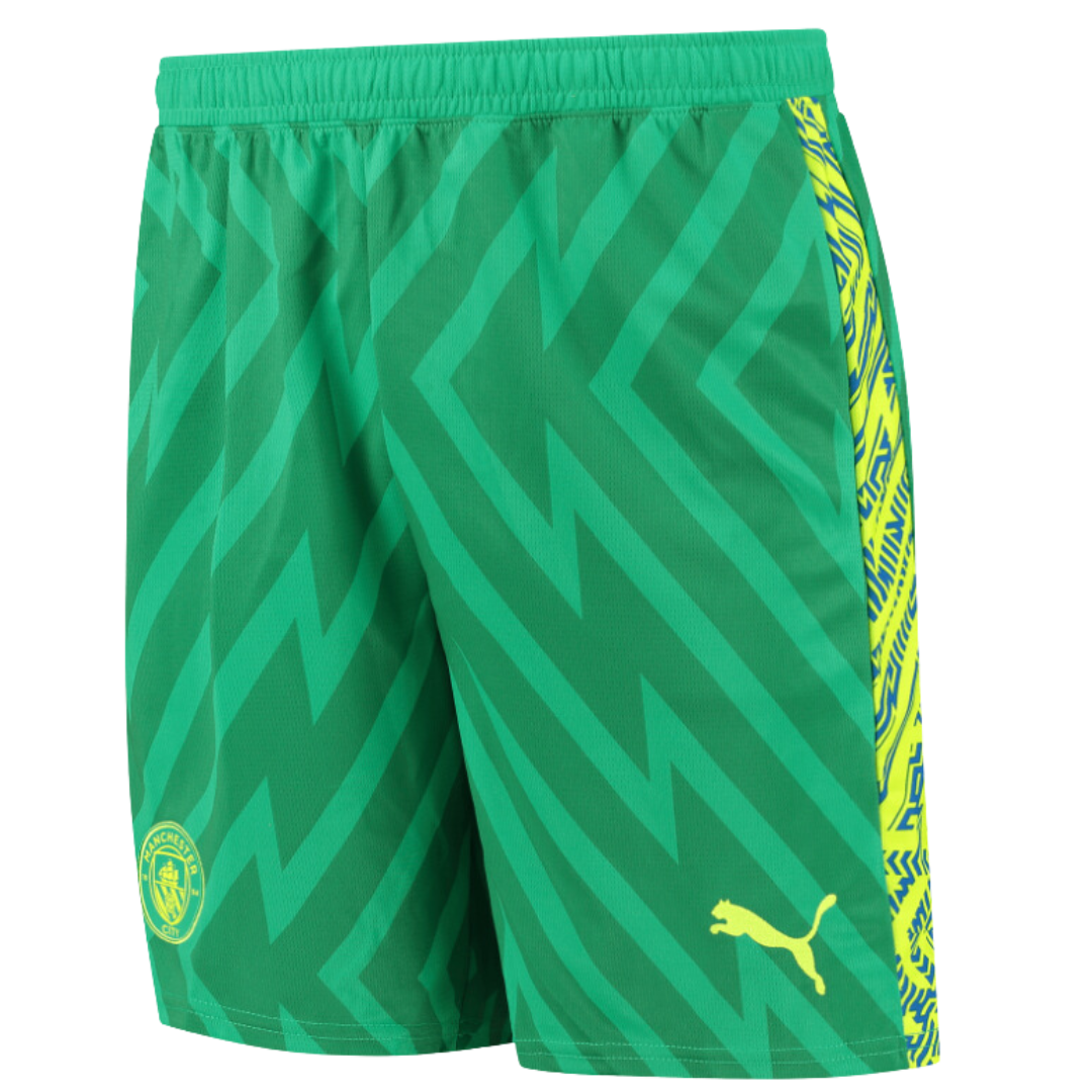 MANCHESTER CITY GOALKEEPER SHORTS 2023/24