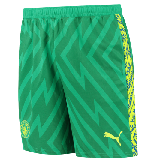 MANCHESTER CITY GOALKEEPER SHORTS 2023/24
