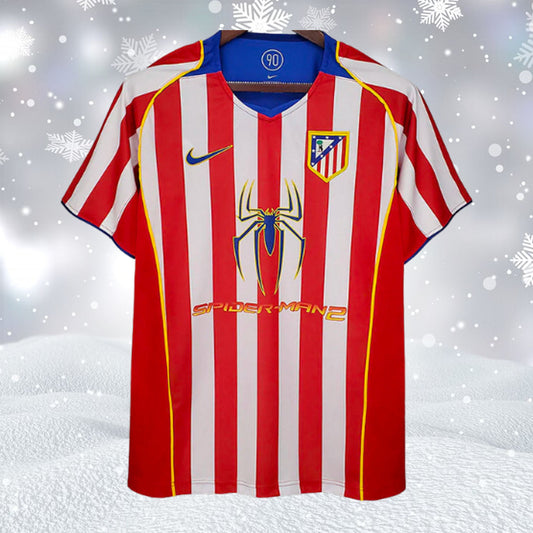 Retro Atletico Madrid Home Shirt 2004/05