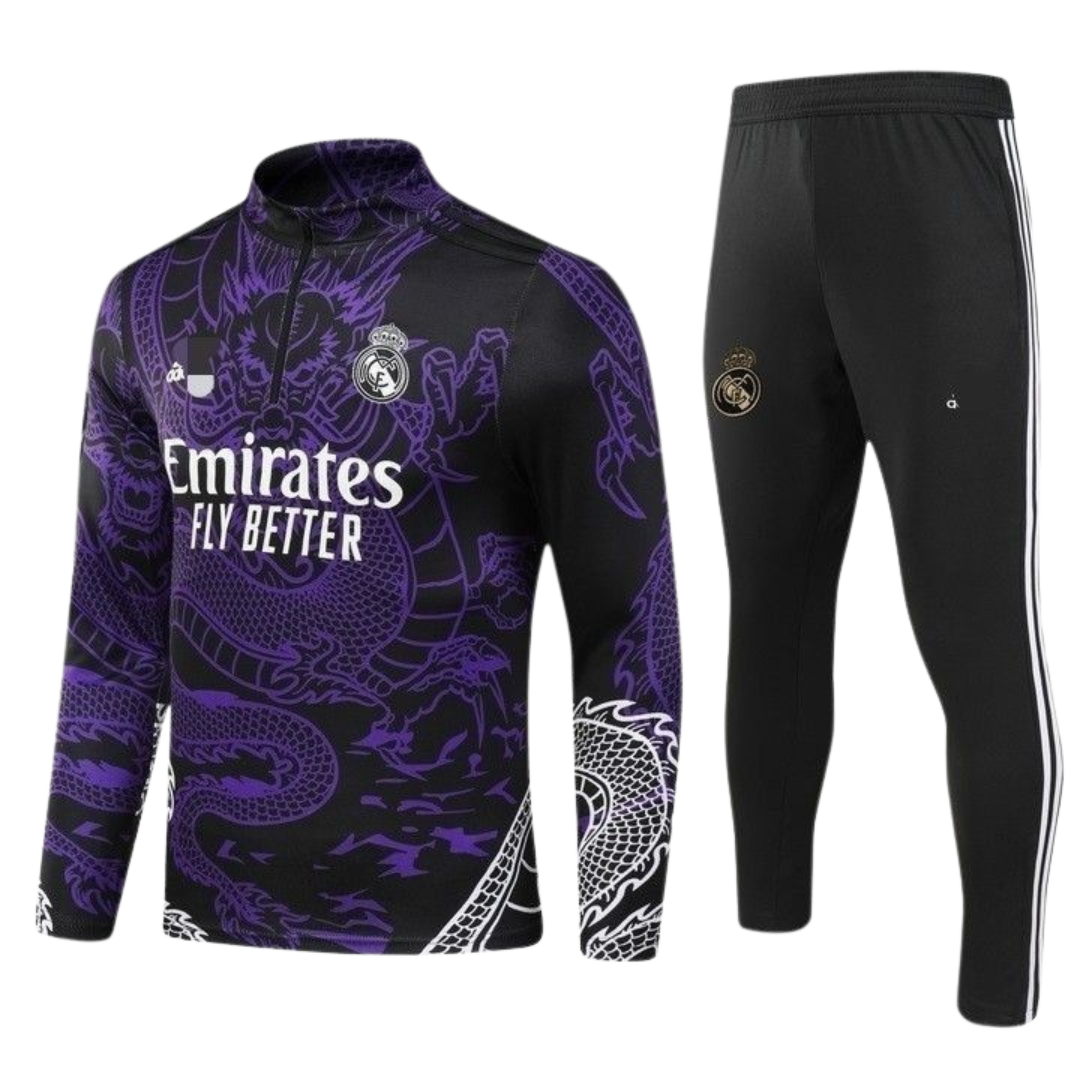 Real Madrid Tracksuit Kit 2024/25