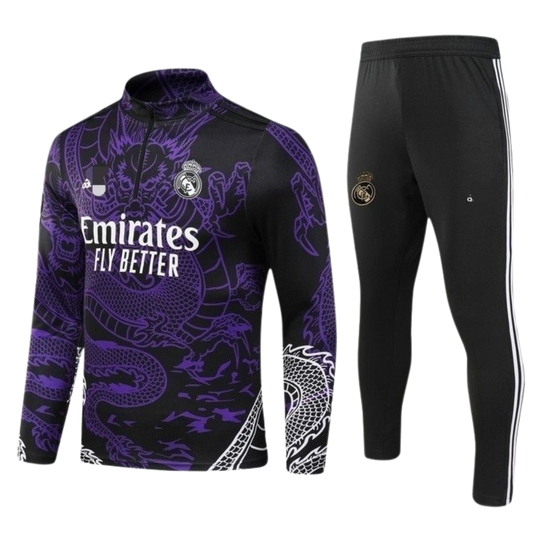 Real Madrid Tracksuit Kit 2024/25