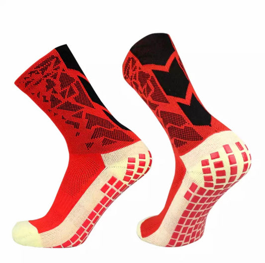 PROFESSIONAL GRIP SOCKS® RED/BLACK