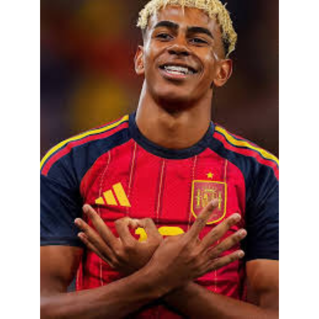 Spain Home Shirt 2026/27 Lamine Yamal Customisation