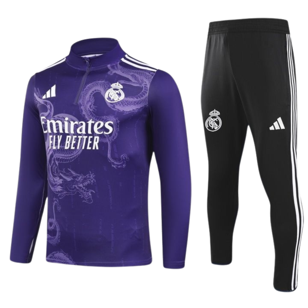 Real Madrid Tracksuit Kit 2024/25