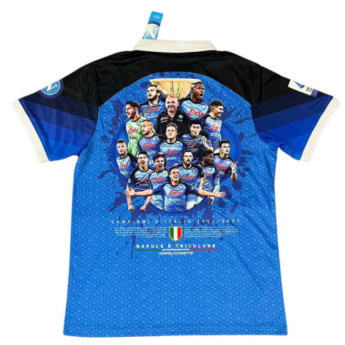 COMMEMORATIVE EDITION NAPOLI CHAMPIONS OF ITALY SHIRT 2022/23