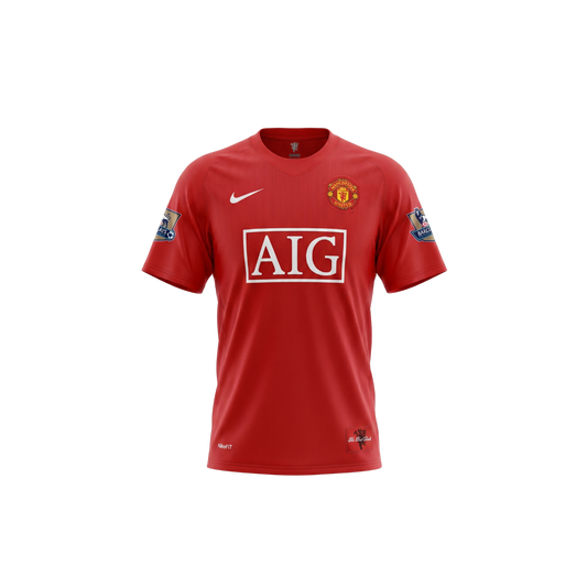 JERSEY RETRO MANCHESTER UNITED HOME 2008/09