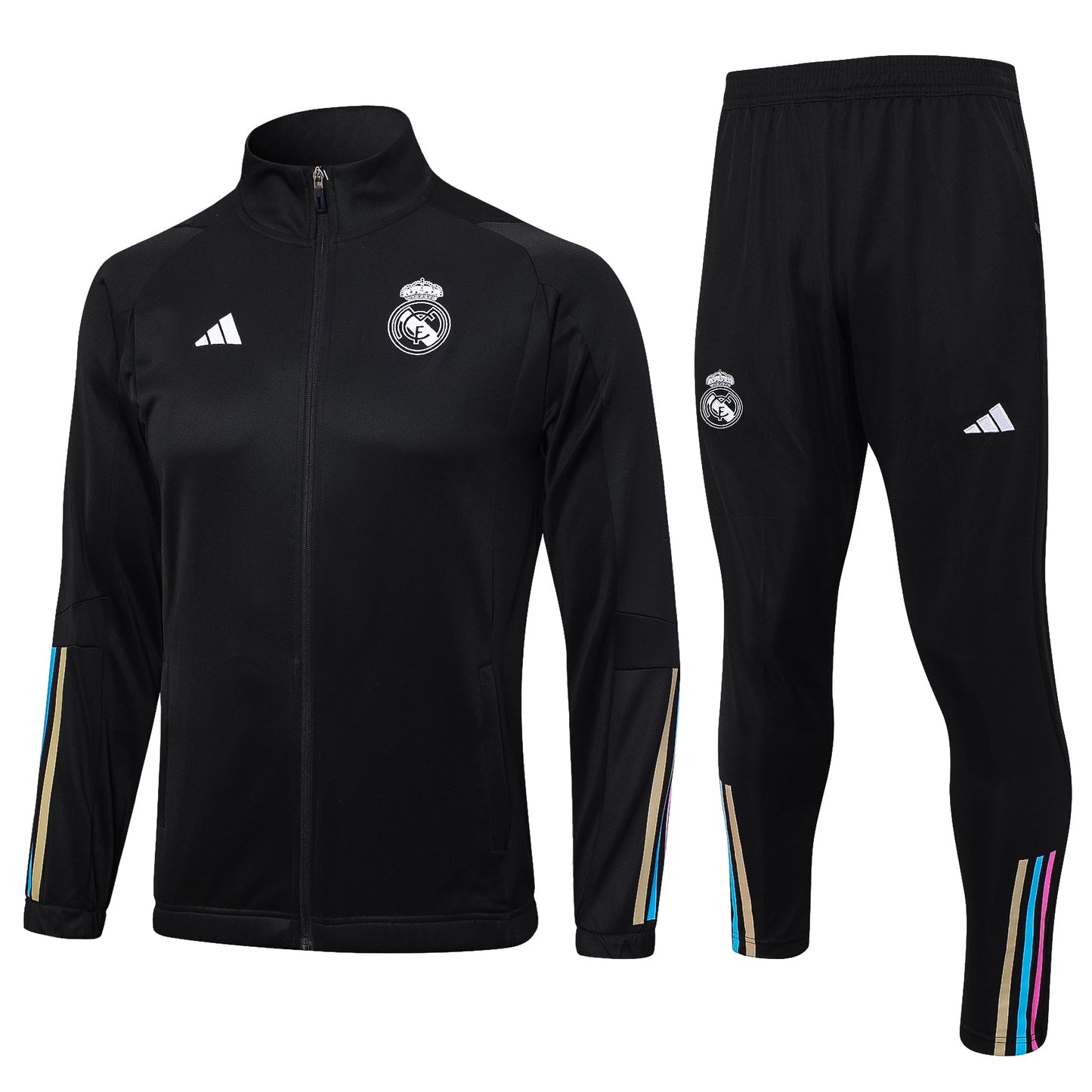 ZIP JACKET + TRACKSUIT KIT REAL MADRID 2023/24