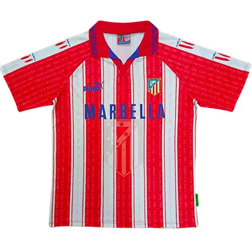 Retro Atletico Madrid Home Shirt 1995/96