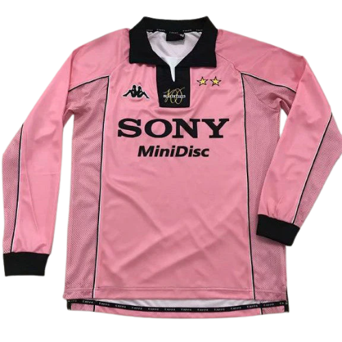 RETRO PINK JUVENTUS GOALKEEPER SHIRT 2002/03