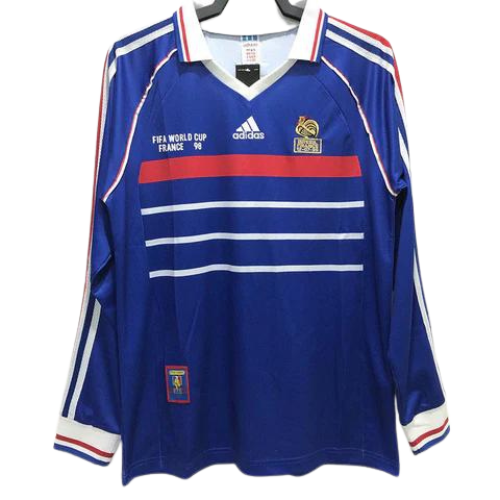 Retro France Home Long-Sleeve Shirt 1998/99