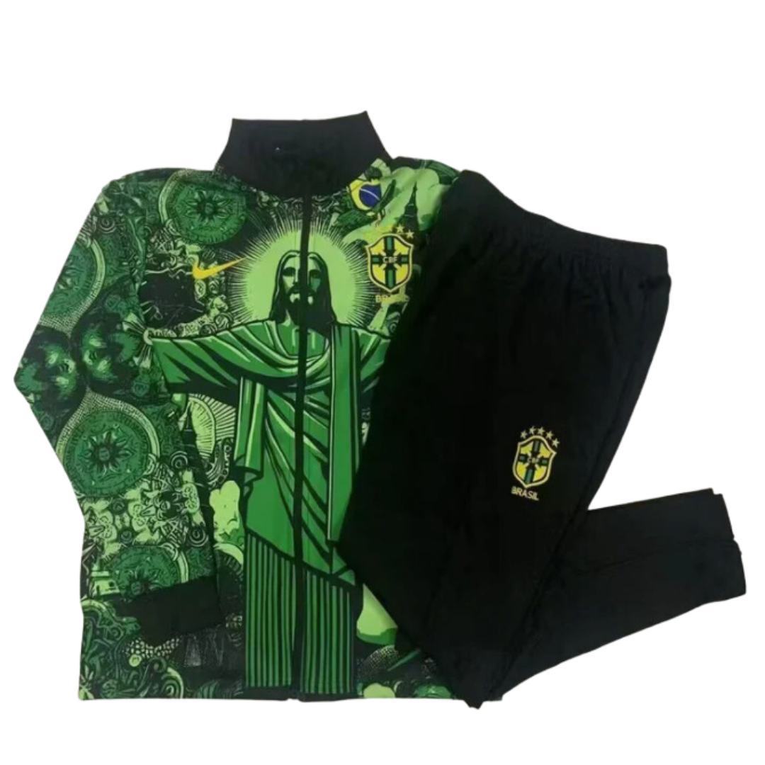 KIT TRACKSUIT TOP + TRACKSUIT BRAZIL 2024/25