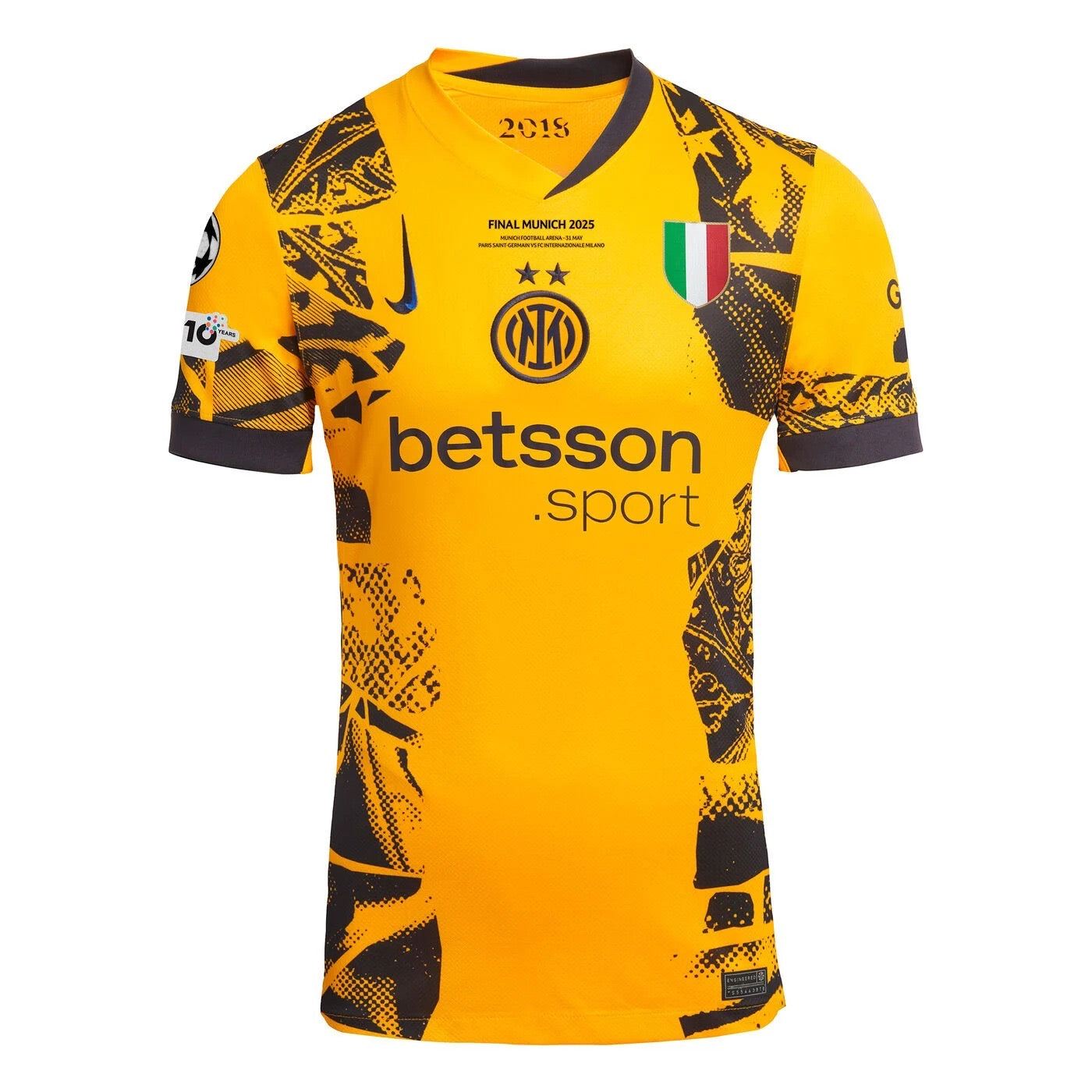 INTER CHAMPIONS LEAGUE FINAL SHIRT (FREE PATCH INCLUDED)