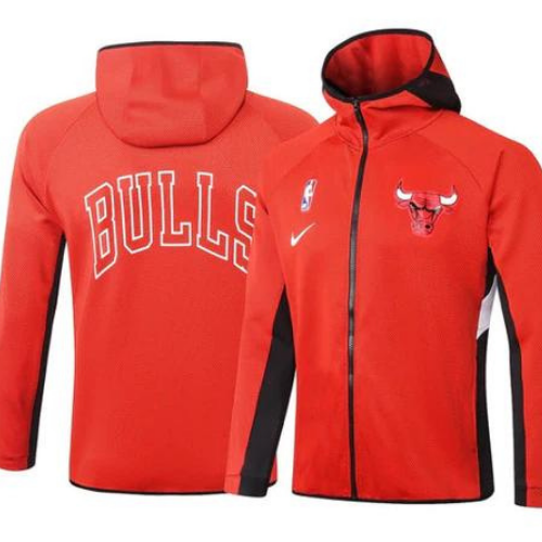 Hooded Zip-Up Jacket NBA Chicago Bulls 2021/22
