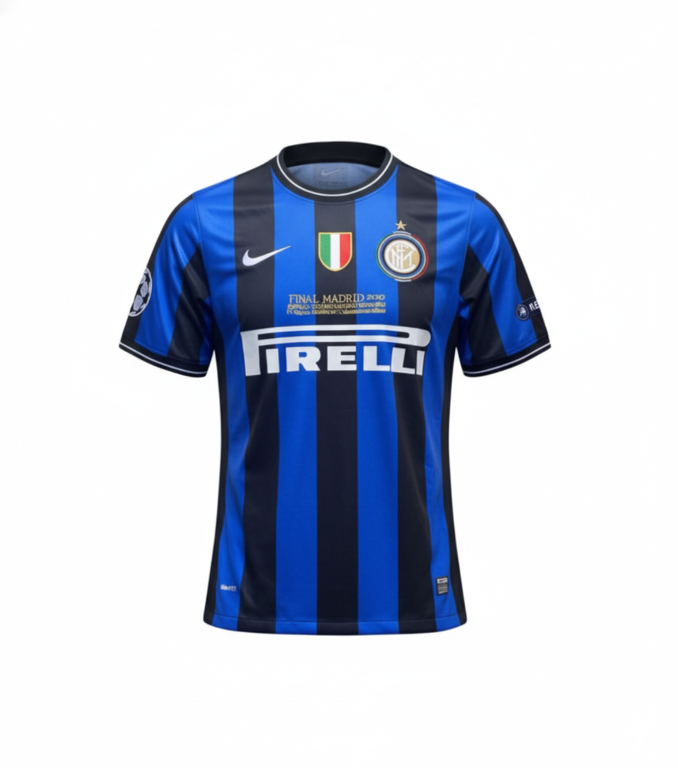 Retro Inter Home Shirt Madrid Final 2009/10