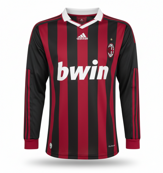 Retro Milan Home Long-Sleeve Shirt 2009/10