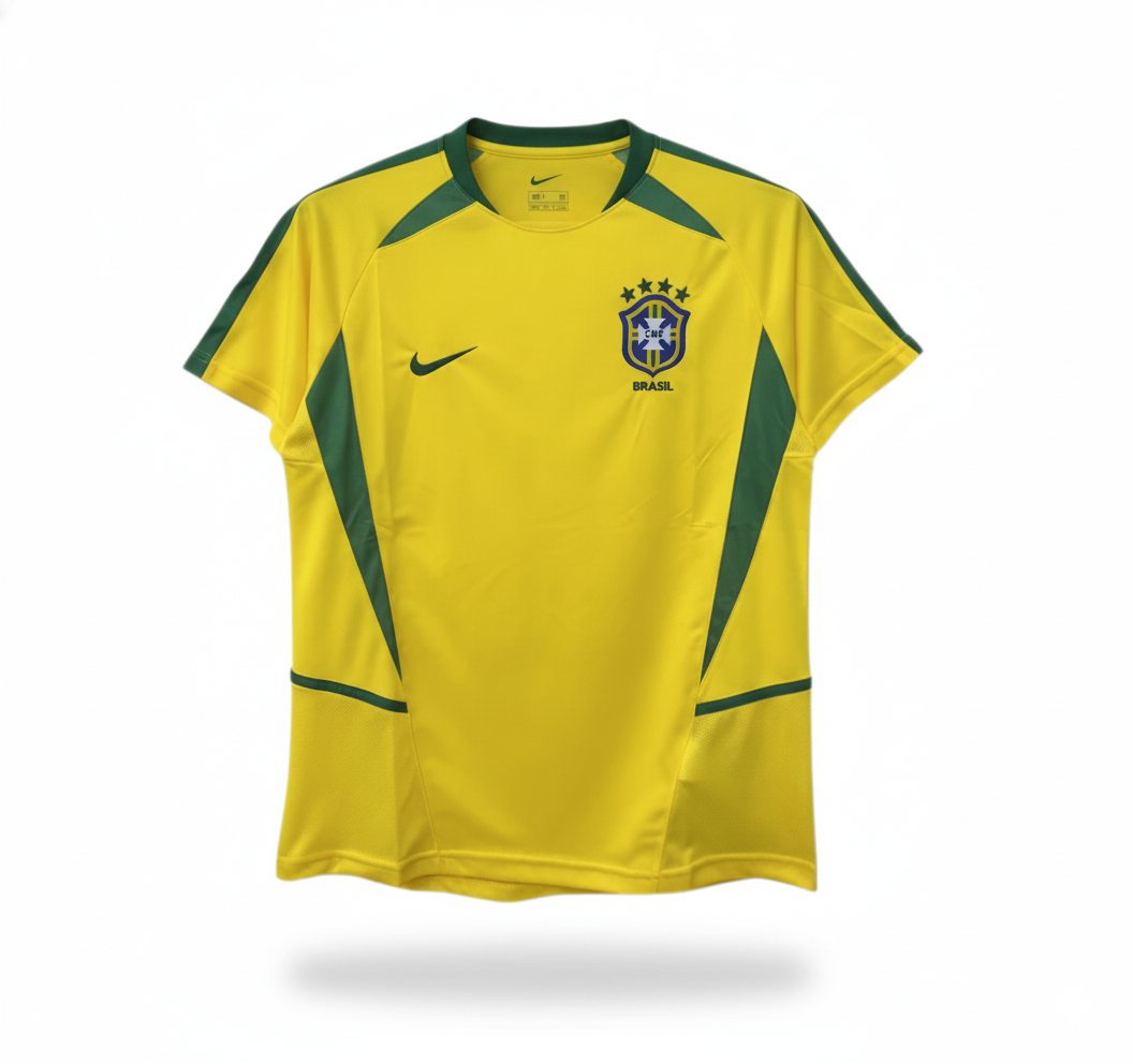Retro Brazil Home Shirt 2002/03