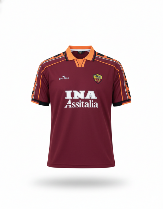Retro Roma Home Shirt 1997/98