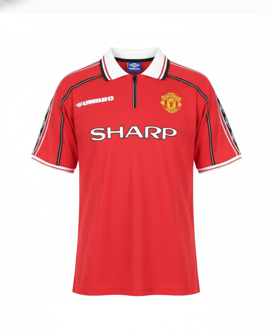 Retro Manchester United Home Shirt 1998/99