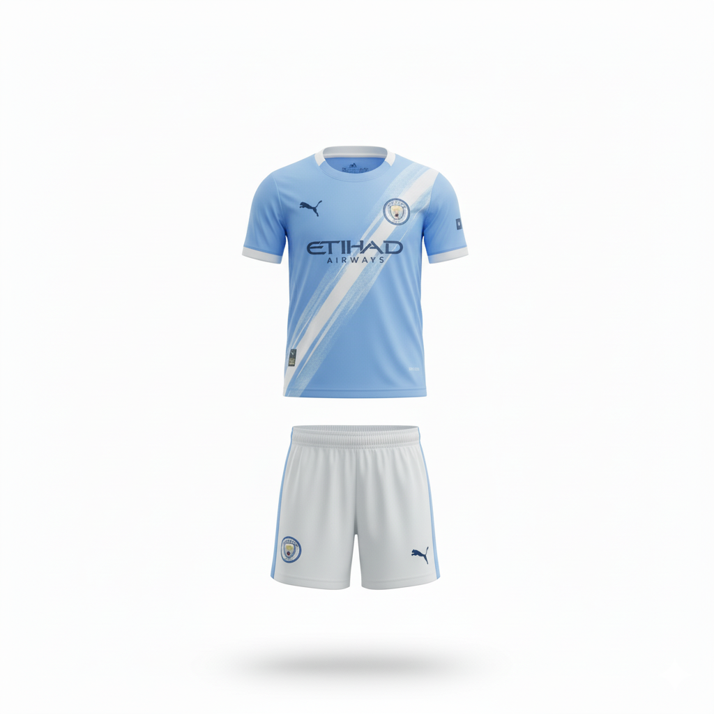KIDS' KIT MANCHESTER CITY 2025/26