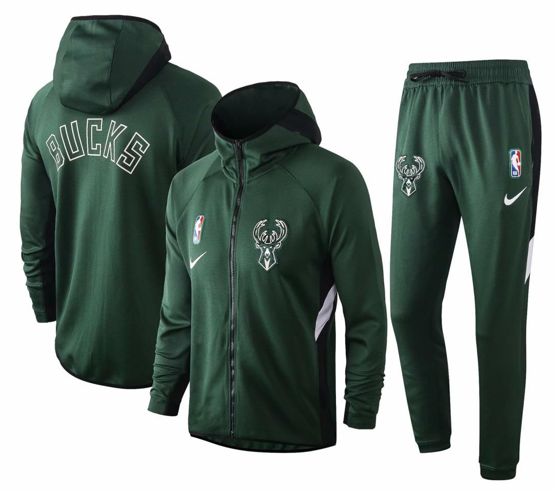 Hooded Tracksuit Kit Milwaukee Bucks NBA