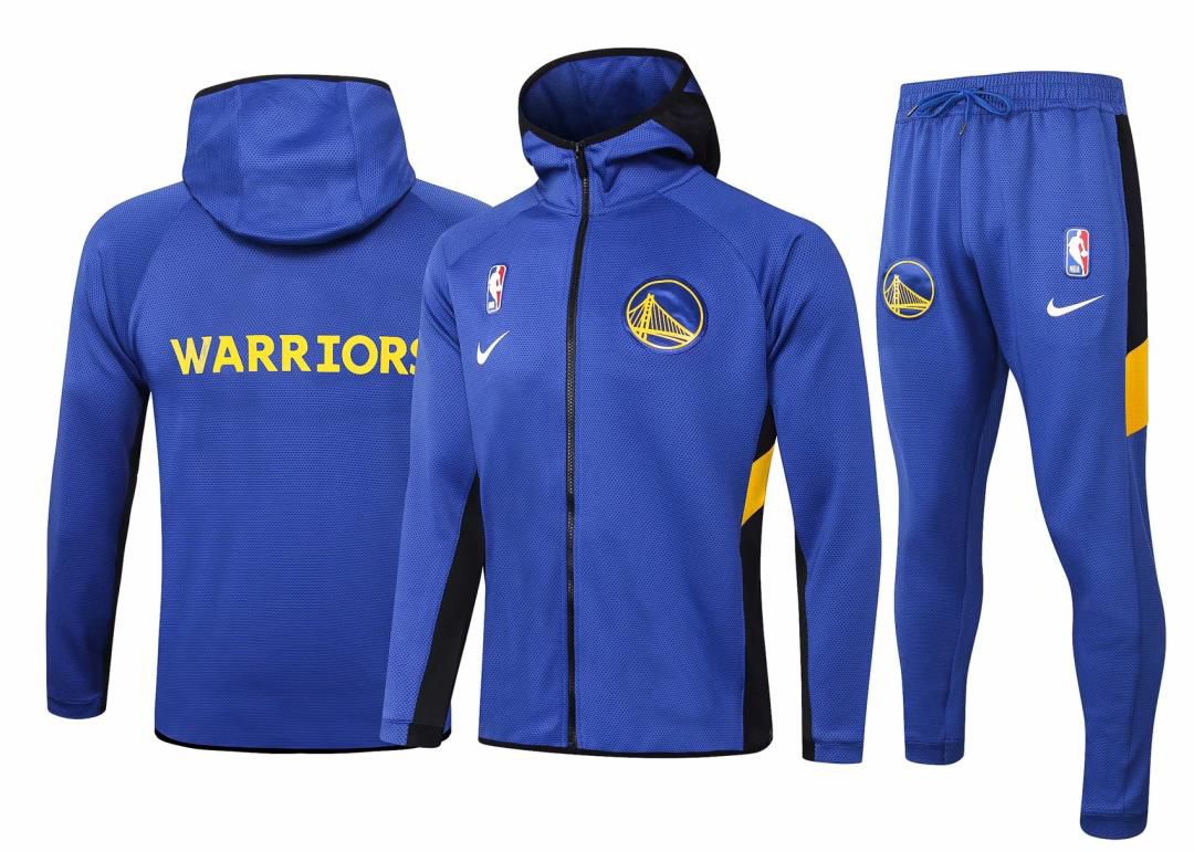 Hooded Tracksuit Kit Golden State NBA