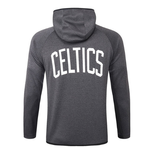 ZIP HOODED JACKET KIT + GREY NBA CELTICS TRACKSUIT 2021/22