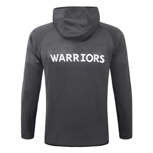 ZIP HOODIE JACKET KIT + GREY NBA WARRIORS TRACKSUIT 2021/22